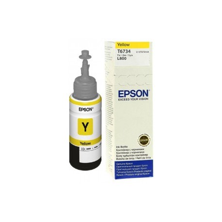 Bouteille d'encre Epson T6734 Yellow 70ml