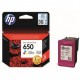 Cartouche Couleur HP 650